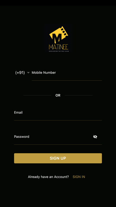 Matinee.Live Screenshot