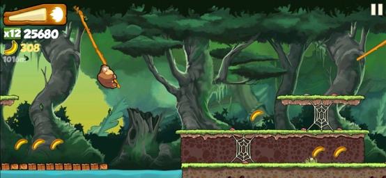 Screenshot of Banana Kong