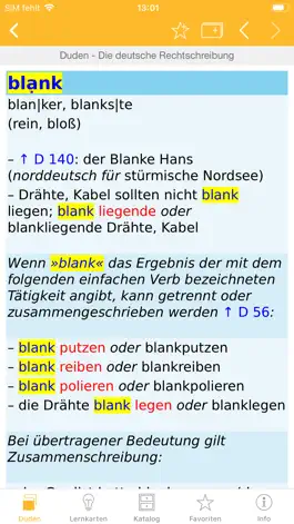 Download Duden German Dictionaries Game screenshot Duden German Dictionaries hack