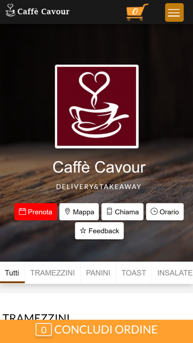 Caffè Cavour Screenshot