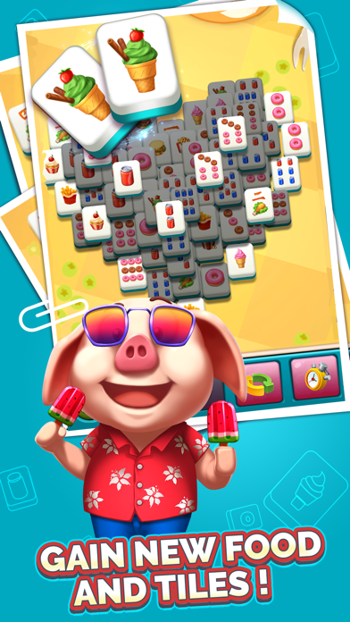 Mahjong Food Solitaire Screenshot