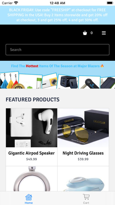 Major Blazers - Buy Products Screenshot