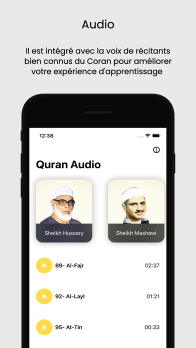 Apprendre et Mémoriser Coran Screenshot
