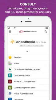 anesthesia central iphone screenshot 1