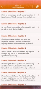 Norwegian Bible Pro : Bibelen screenshot #2 for iPhone