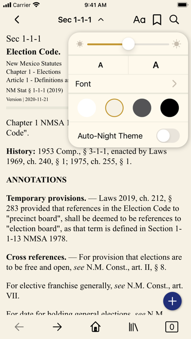 New Mexico Statutes Screenshot