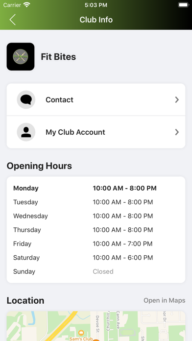 Fit Bites App Screenshot