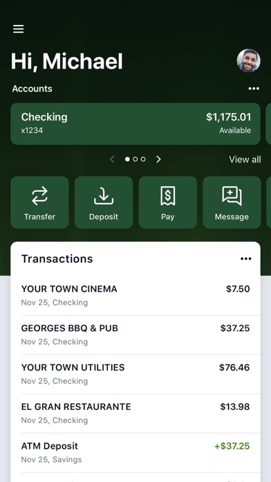 First Federal Bank Tuscaloosa Screenshot