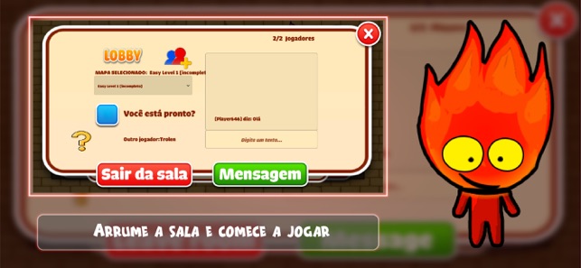 Fogo e água: Online na App Store