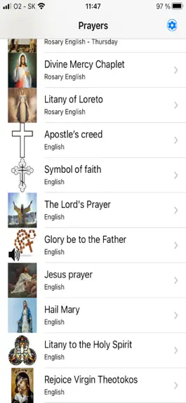 Game screenshot Rosary Audio English apk