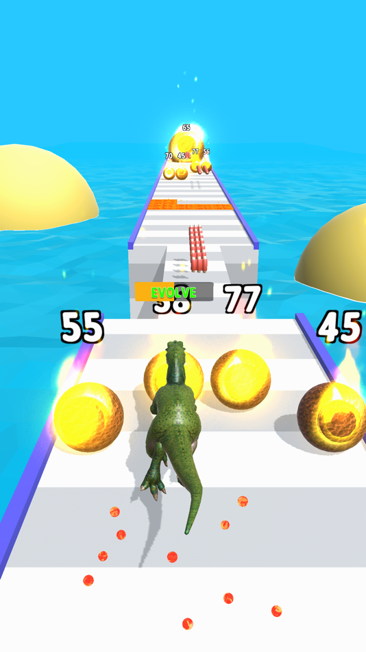 #2. Dino Run 3D (iOS) 由: Emre Yilmaz