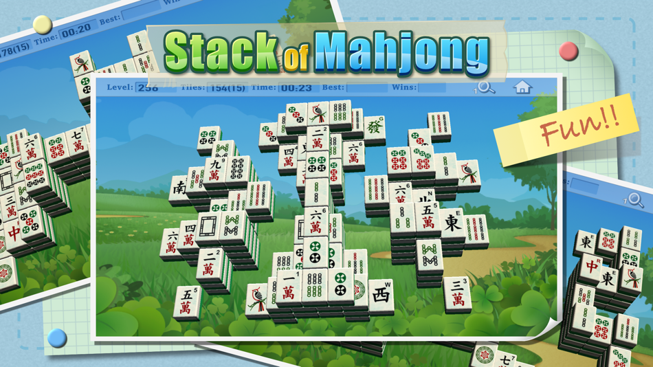 #1. Stack of Mahjong (iOS) 由: mei lien lin