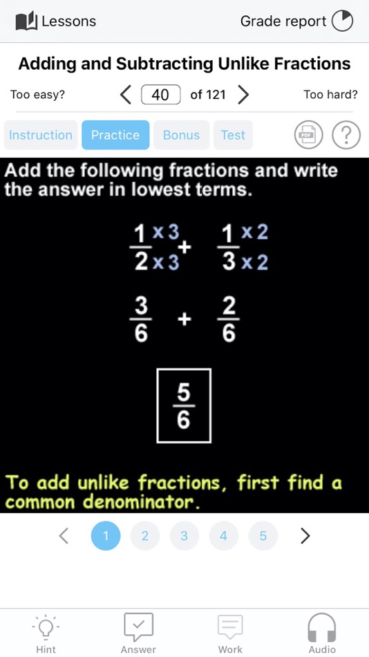 #3. 6th Grade Math Tutor (iOS) 由: YourTeacher.com