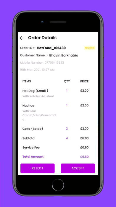 NOQ Vendor Screenshot