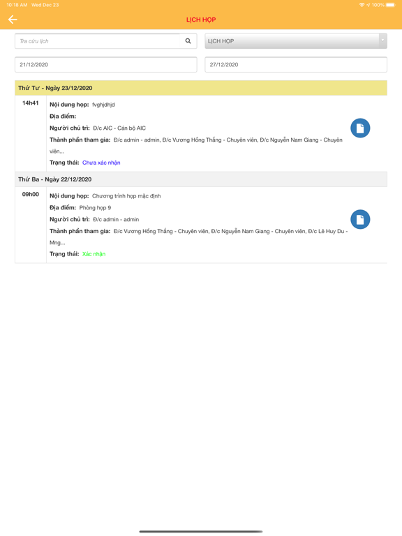 Screenshot #5 pour Họp HĐND