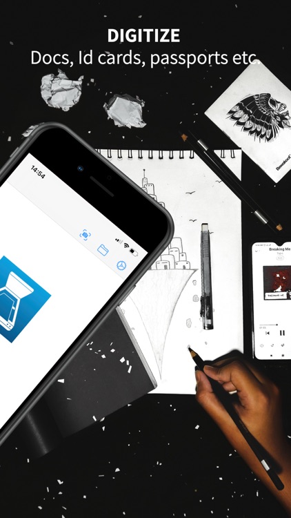 uScan PDF Document Scanner App