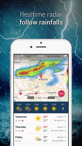 3B Meteo - Weather Forecastsのおすすめ画像1