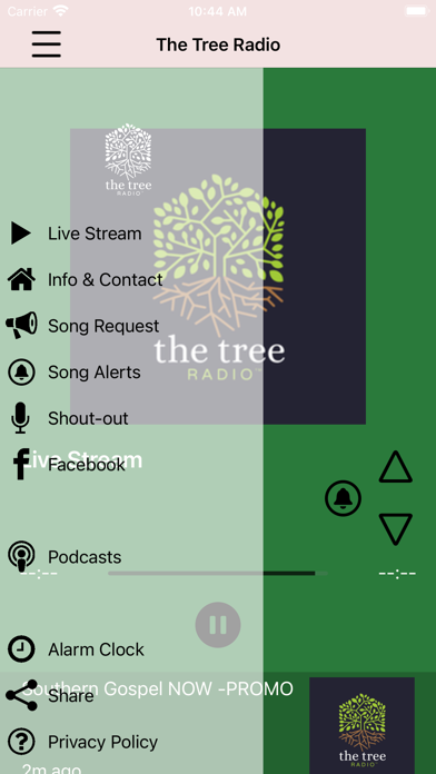 How to cancel & delete The Tree Radio from iphone & ipad 2