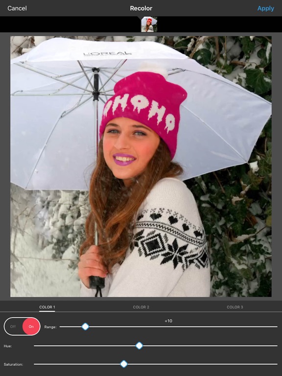 Screenshot #6 pour Video Color Editor