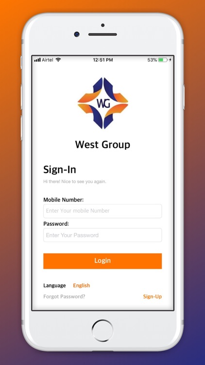 West Group Booking