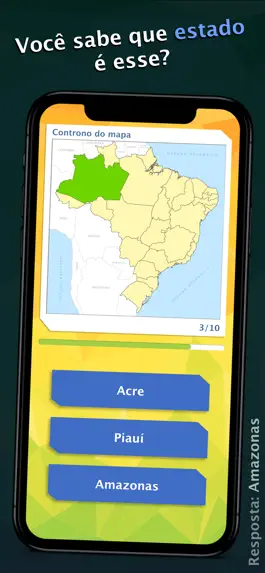 Game screenshot Geografia do Brasil hack
