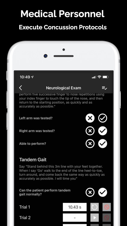 HEADCHECK: Concussion App