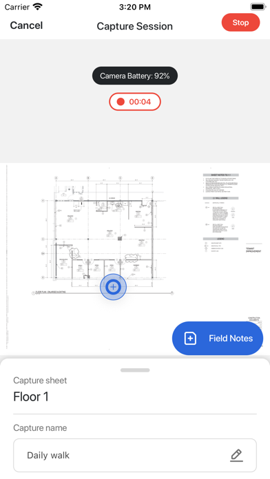 OpenSpace.ai Construction App Screenshot