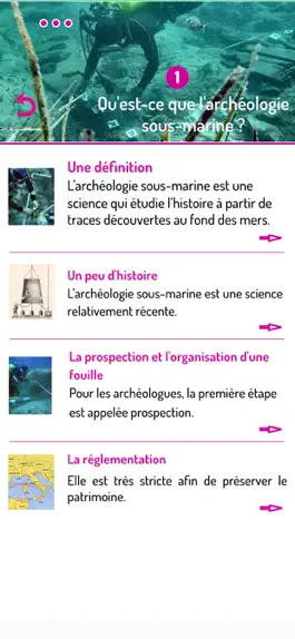 Game screenshot Archéologie sous marine hack