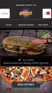 pizza pronto marmande iphone screenshot 2