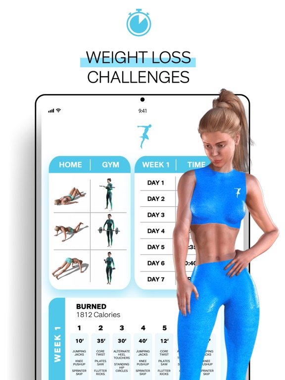 7 Minute Workout Challenge +
