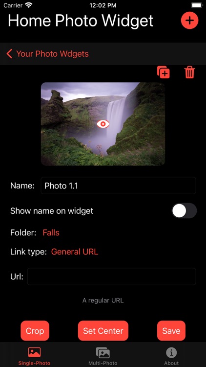 Home Photo Widget