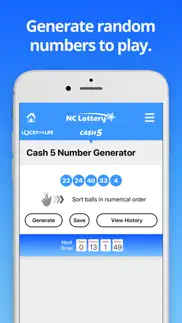 north carolina lotto results iphone screenshot 4