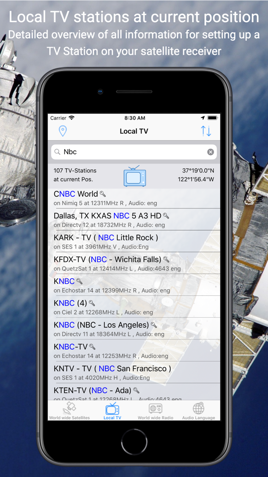 #4. Satellite channels (iOS) 由: Peter Bohl