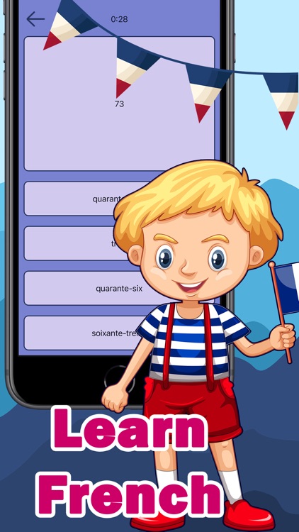 Numbers in French language