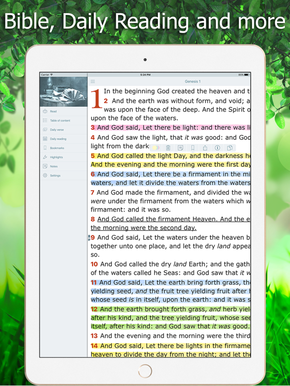Screenshot #5 pour KJV Bible with Apocrypha. KJVA