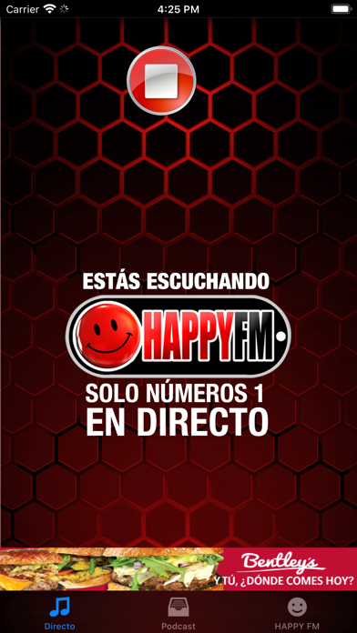 How to cancel & delete HAPPY FM RADIO from iphone & ipad 1