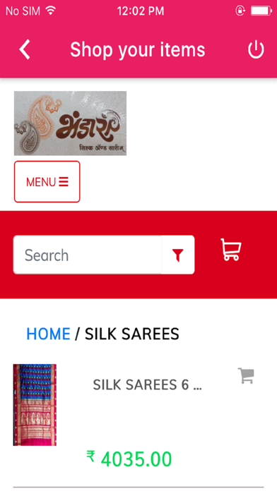 BHANDARI SILK & SAREES Screenshot