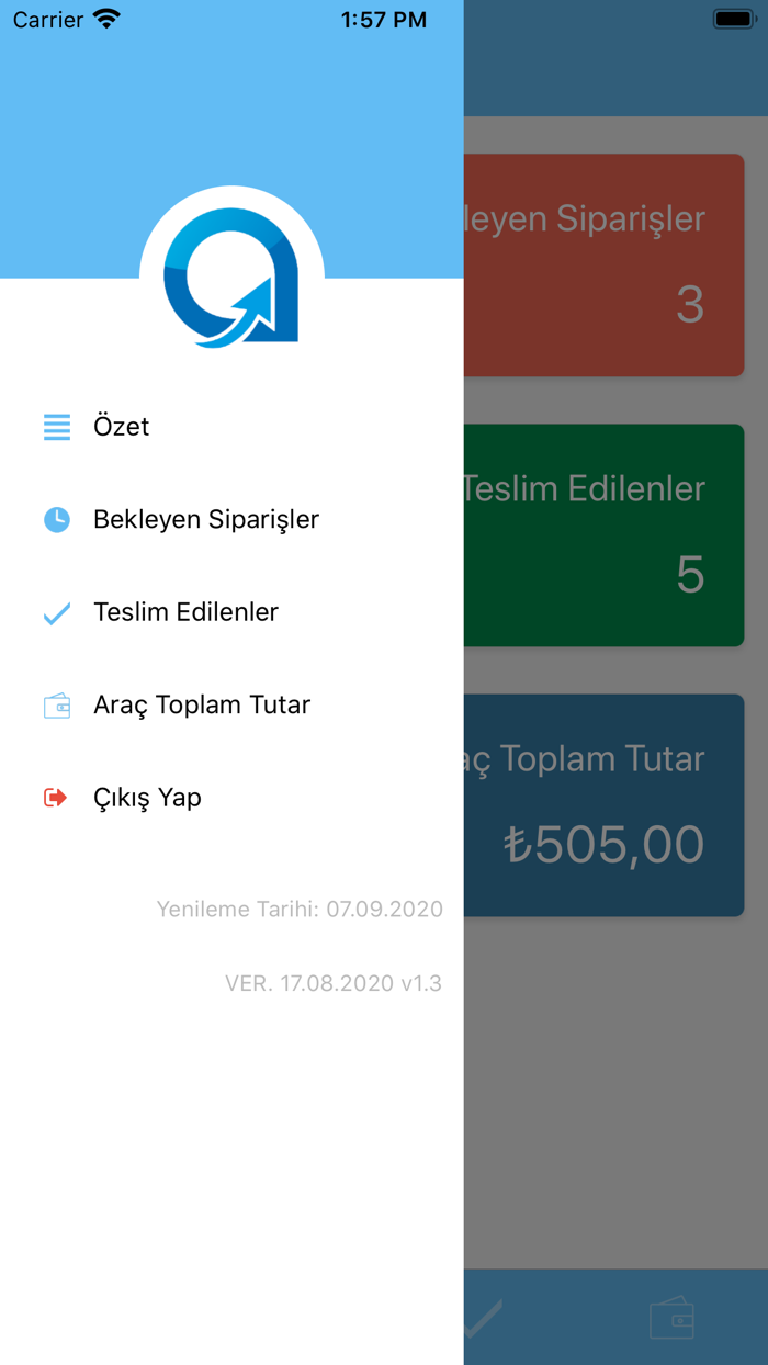 Aybit Tüp Su Araç Uygulaması