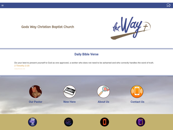 Screenshot #4 pour God's Way Baptist Church