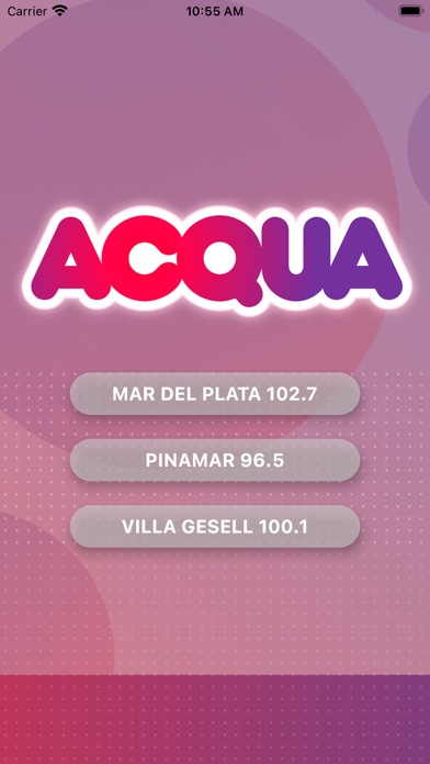 Screenshot #2 pour Acqua Radio