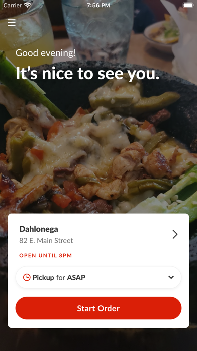 Pueblos Mexican Cuisine Screenshot