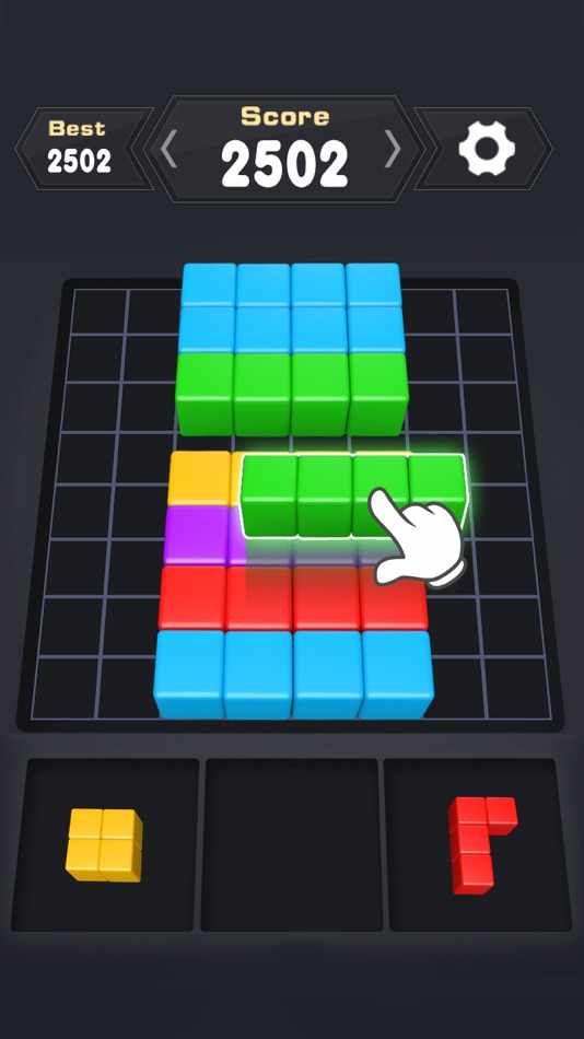 #4. Block Puzzle 3D (iOS) 由: 慧珊 刘