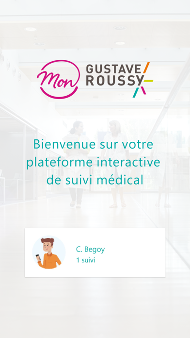 Screenshot #1 pour Mon Gustave Roussy Patient