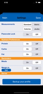 Nutritionist Plus screenshot #2 for iPhone