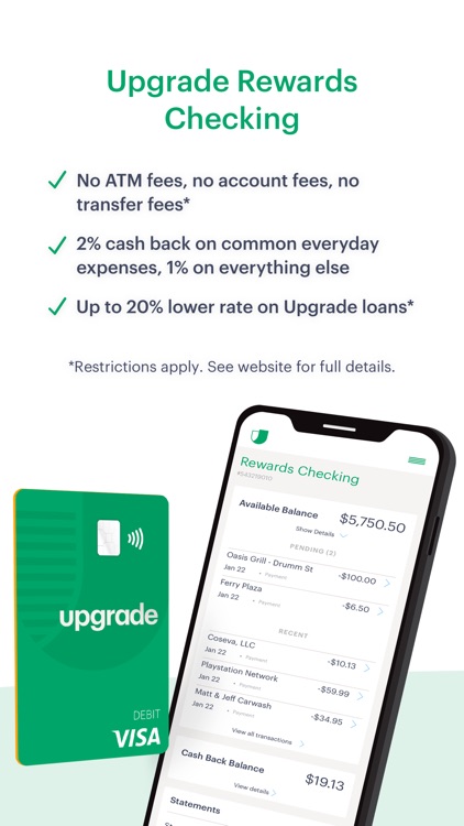 Upgrade - Mobile Banking
