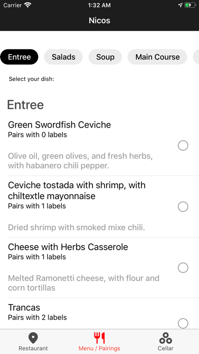 WineAdvisor Mobile Screenshot