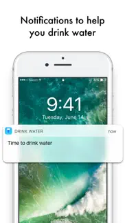 How to cancel & delete drink water ∙ daily reminder 2