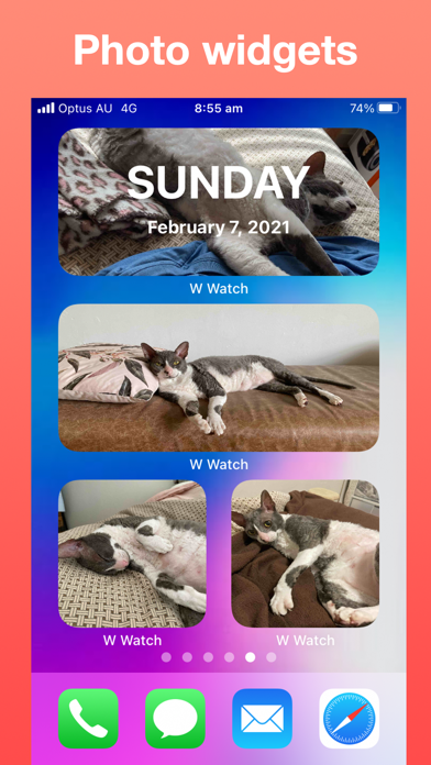Widget Watch, Photo Calendar + Screenshot