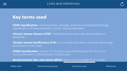 Philips Venous IVUS Tutor Screenshot