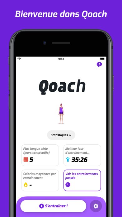 Screenshot #1 pour Qoach : Votre Coach Fitness